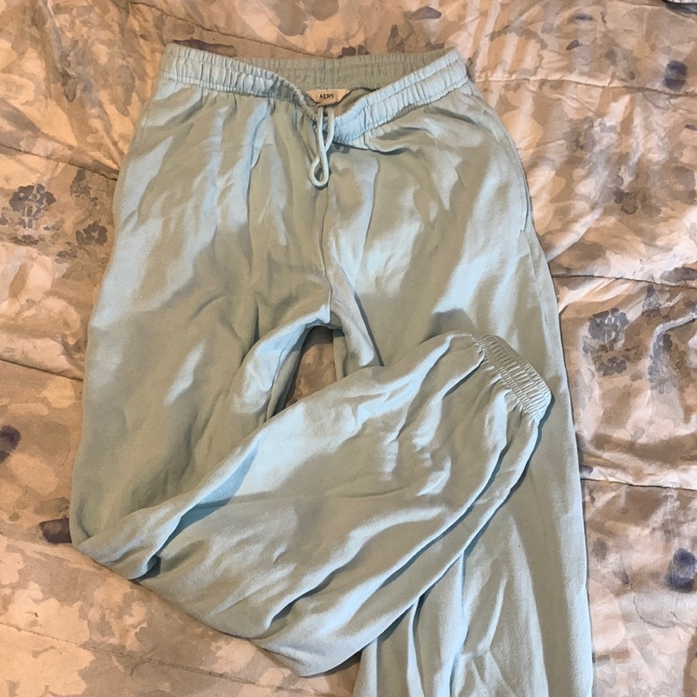 Aero pale blue/teal joggers